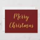 Search for modern trendy christmas cards Gold