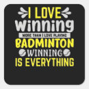 Recherche de de badminton autocollants Oiseau