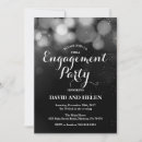 Search for elegant silver engagement party invitations Lights