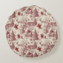 Search for red and cream pillows Traditional
