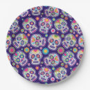 Search for day of the dead plates Skull