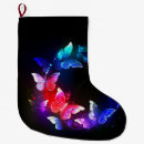 Search for butterfly christmas stockings Black