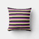 Search for purple and yellow pillows Stripes