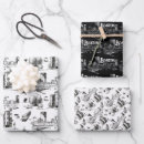 Search for industrial wrapping paper Black and white