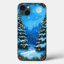 Recherche de chute de neige iphone coques Forêt
