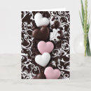 Recherche de élégant chocolat vœux cartes Marron