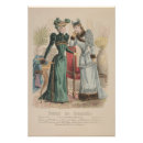 Search for vintage french fashion posters Victorian
