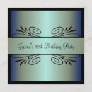 Search for steel blue invitations Floral