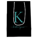 Search for turquoise gift bags Monogrammed