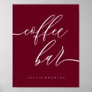Search for coffee bar signs posters Reception