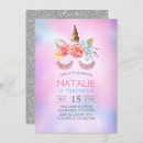 Search for blue ombre invitations Girl