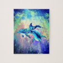 Recherche de dauphin puzzles Eau