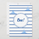 Search for sailing birthday invitations Blue