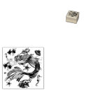 Search for mermaids rubber stamps Magical