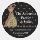 Search for return address dog stickers Cute