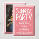 Search for art deco birthday invitations Surprise party