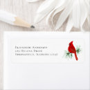 Search for red cardinals return address labels Elegant