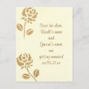 Search for wedding announcement postcards Flowers