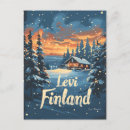 Search for log postcards Northern lights