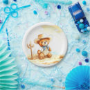 Search for vintage cowboy plates Baby shower