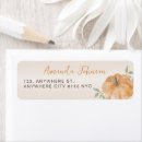 Search for autumn harvest return address labels Country