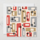Search for mid century modern christmas invitations 1950s