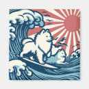 Search for samoyed dog magnets Cute