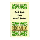 Search for herb labels Organic