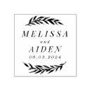 Search for 2 names rubber stamps Newlyweds