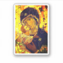 Search for russian icon stickers Virgin mary