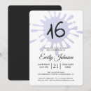 Recherche de foil 16ans anniversaire invitations Chic