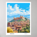 Search for vintage granada posters Illustration