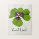 Search for four leaf clover puzzles Saint patricks day