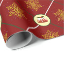 Search for christmas pudding wrapping paper Holly