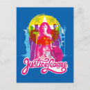 Search for justice league logo postcards Cyborg