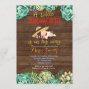 Search for fiesta cactus baby shower invitations Rustic