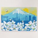 Recherche de tokyo puzzles Bleu
