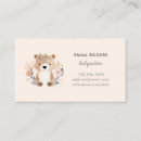 Search for cute babysitting business cards Teddy bear