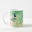 Recherche de colibri vert tasses Aquarelle