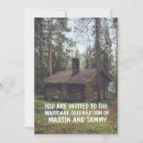 Search for cabin wedding invitations Forest