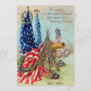 Search for american flag invitations Vintage