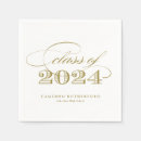 Search for graduation napkins Gold