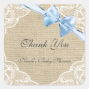 Search for burlap baby shower stickers Rustic