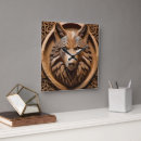 Recherche de loup sauvage horloges Bois