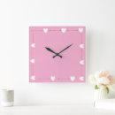 Search for pink clocks Wall