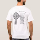 Search for irish prayer tshirts Cross
