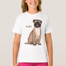 Recherche de carlins drôles tshirts Pour enfants