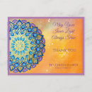 Recherche de mandala bleu cartes postales Yoga