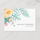 Recherche de fleurs tropicales cartes visite Toute personne