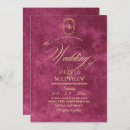 Search for pink magenta wedding invitations Bohemian